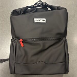 Hunter Top Clip Backpack Bag Black NEW with Tags viral backpack black brand new